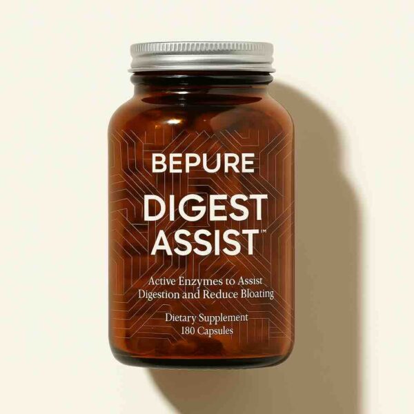 BePure Digest Assist 180 capsules shop now at healing wave