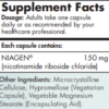 Tru Niagen 150mg shop online at healing wave nutritional information